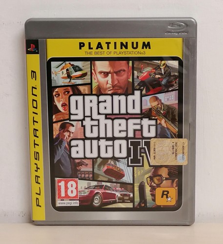 Gta grand theft - iv, ps3